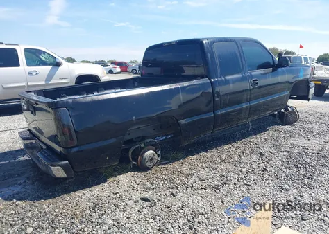 2004 Chevrolet Silverado 1500 Ls z USA, uszkodzony, nr VIN 1GCEK19T24E232174